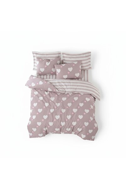 Comfort Craft Duvet Cover Set Double Size Herz Gülkurusu Mature