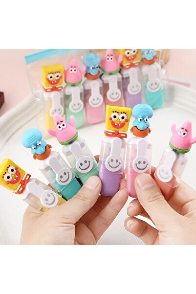 Livava مجموعة أقلام تلوين إسفنجية 6 ألوان، ملونة، 15x4