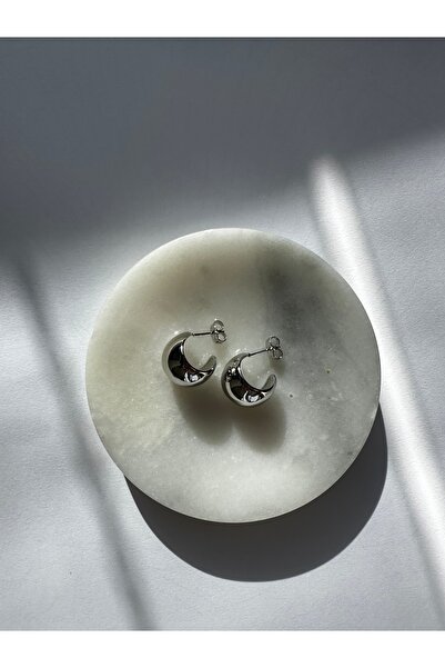 Lika Gümüş halka küpe