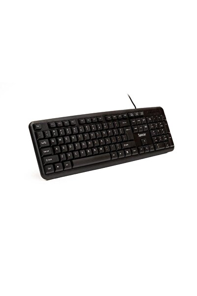 Spacer Tastatura Spkb-S62 Cu Fir, Usb, 104 Taste, Anti-Spill, Negru
