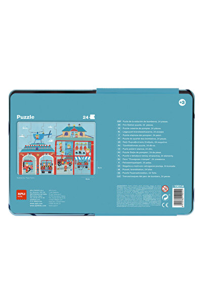 Aplı Puzzle hasičská stanice, 24 dílků