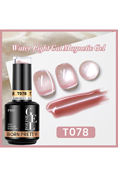 Born Pretty Cat Eye Kedi Gözü Uv Led Kalıcı Oje 15 ml T078