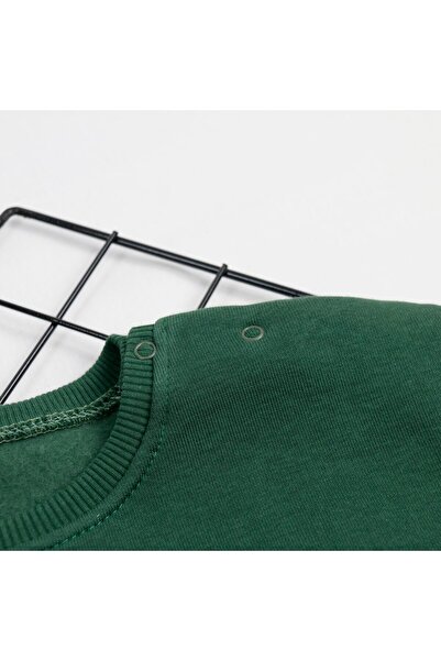 bebegci Little Teddy Bear Embroidered 3-Piece Baby Boy Set of 2