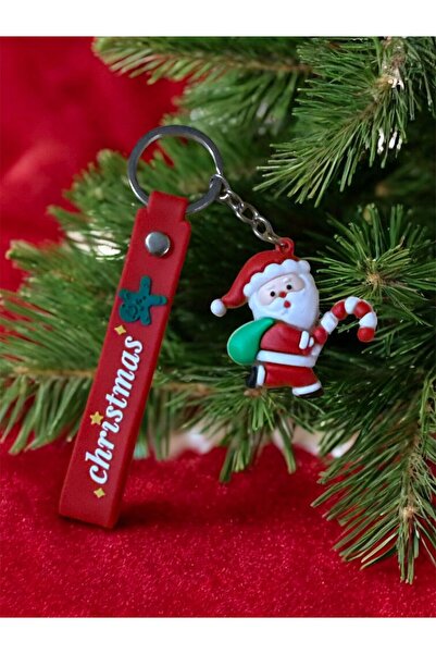 NORELİA سلسلة مفاتيح بابا نويل ذات طابع عيد الميلاد |   سلسلة مفاتيح من السيل...