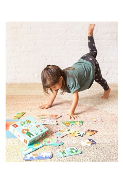Aplı Puzzle Duo Expressions Yoga, Kids, 3+, Multicolor