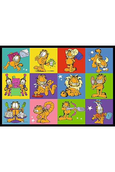 Trefl Puzzle 4X250 Garfield Doesn't Like Mondays