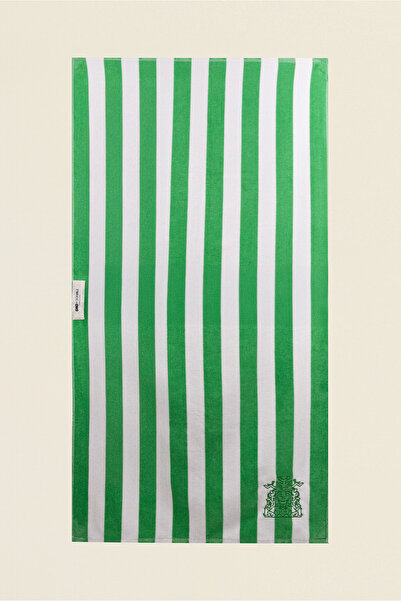 Gods Next Door Gaia, Chill & Grow - Green Magnetic Beach Towel