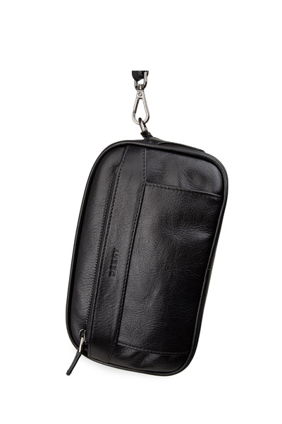 Deery Genuine Leather Black Men's Portfolio Bag