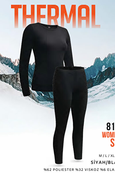 Berrak Women's Thermal Underwear Set (Top and Bottom)