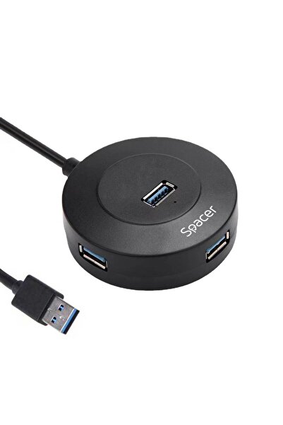 Spacer Εξωτερικός διανομέας USB 3.2, μαύρος