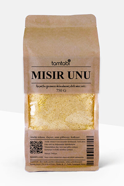 Tamtabi Tam Mısır Unu (Atalık Tohum ve Taş Değirmen) 750gr