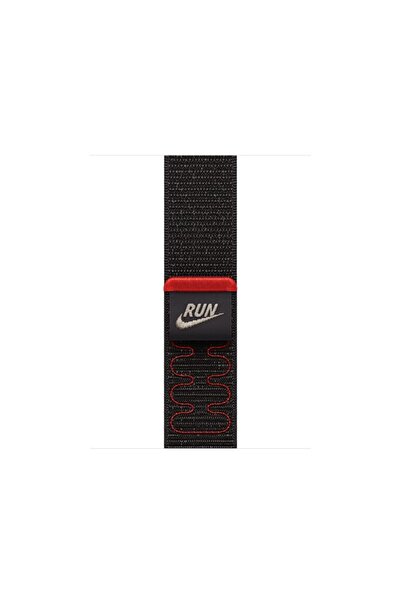 Apple Ceas de 42mm Negru Midnight cu curea Nike Sport Loop