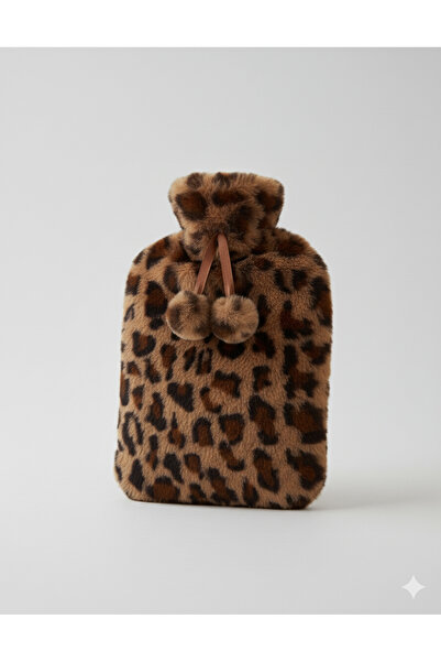 English Home Maude Sıcak Su Torbası 2L Kahverengi-Siyah