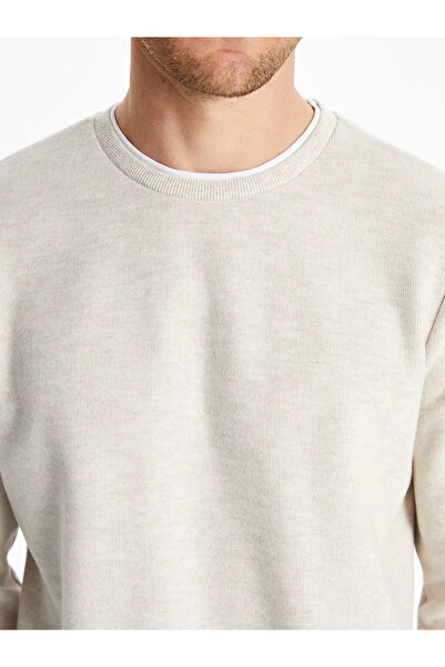 LC Waikiki طاقم الرقبة طويلة الأكمام البلوز الرجال