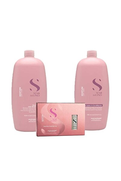 Alfaparf Milano Alfaparf Semi di Lino Moisture Set – Șampon 1000 ml + Balsam ...