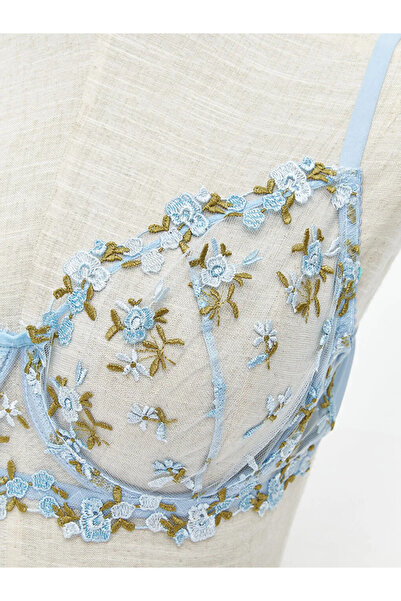 LC Waikiki Sutien tricou cu flori fără căptușeală