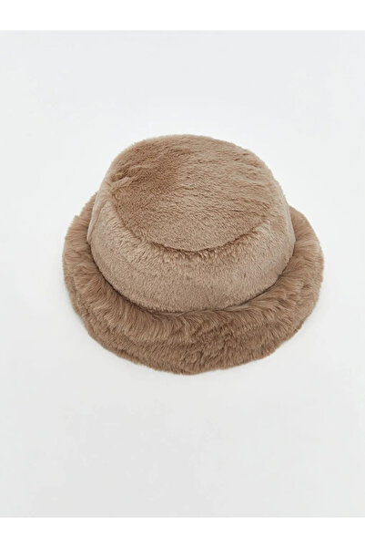 LC Waikiki Pălărie cu găleată pentru femei cu blană