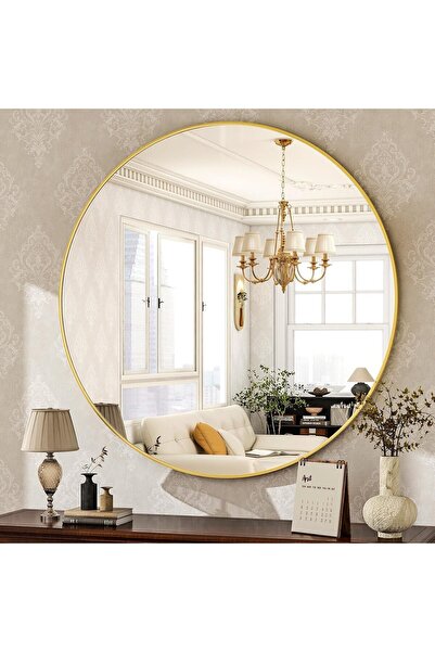 BUNCA Acrylic Round Wall Mounted Mirror - Modern Shatterproof Safe High Clarity Mirror, Decorative Mirrors 🪞