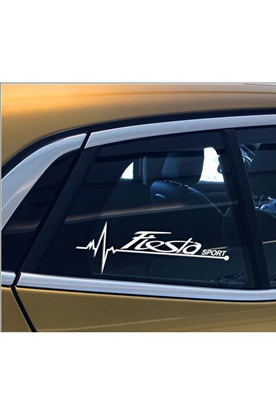 Oto Sticker ملصق فورد فييستا نبضات القلب 2 قطعة