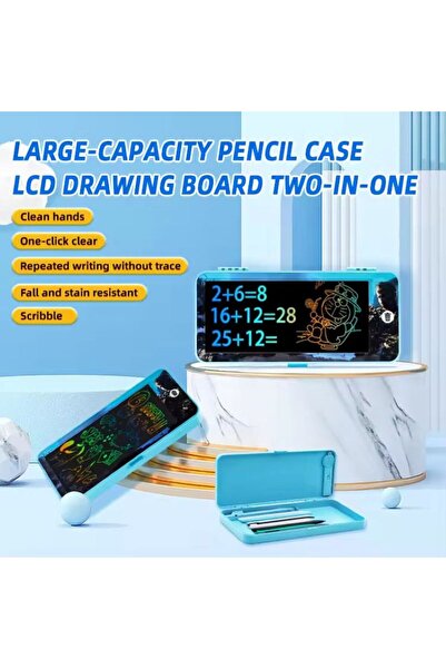Asia Toys LCD Çizim Tableti Kalem Kutusu – Elektronik Yazı ve Çizim Tahtası (...