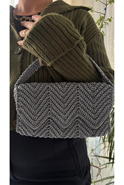 D B Morph Hand Knitted Small Bag