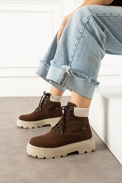 pasyone Brown Women's Stylish Boots