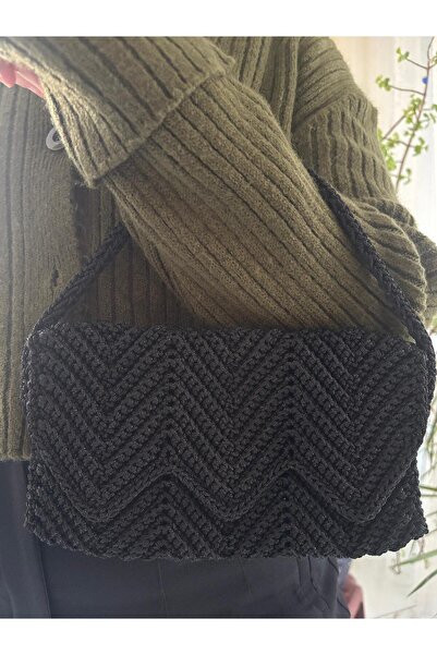 D B Morph Hand Knitted Small Bag