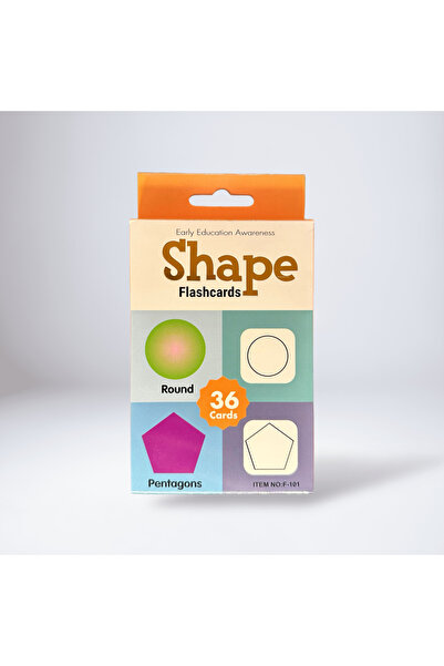 Universul Jucăriilor Set educativ 36 Flashcards cu forme geometrice – Invata ...