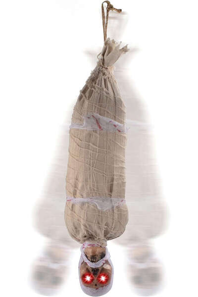 ZERO LAND Lvsqvr Halloween Sensor Lighted Moving Mummy (230240) 25X75 cm