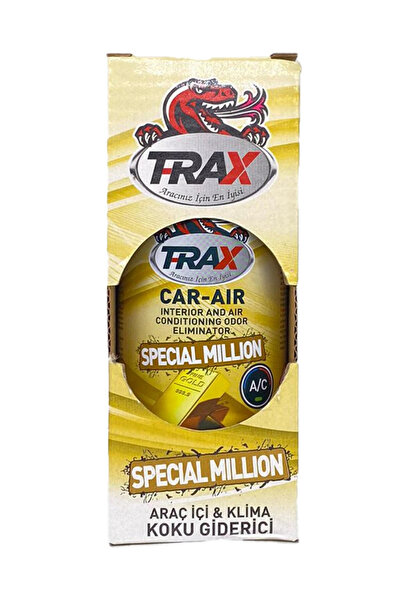 TRAX Klima Fresh Temizleyici Klima Bombası Koku Giderici Specıal Mıllıon Araba Kokusu