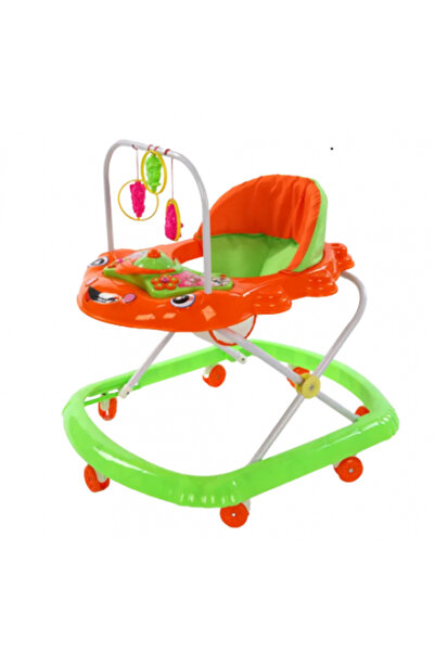 L-Sun Baby walker, with silicone wheels, height adjustable, Bubu-Still, cuddly teddy bear model