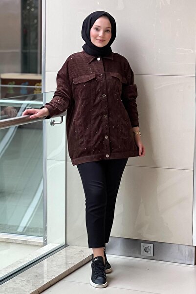 Ceremony Queen Jacket with Snap Fasteners on the Front