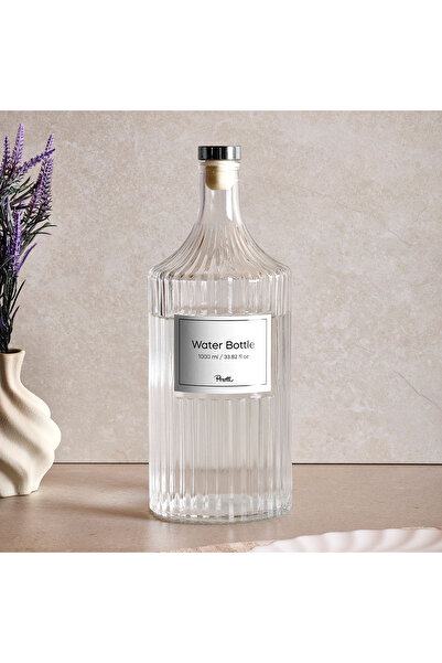 Perotti Viking Cam Şişe ve Yağlık Çift Kapaklı 1000 ml