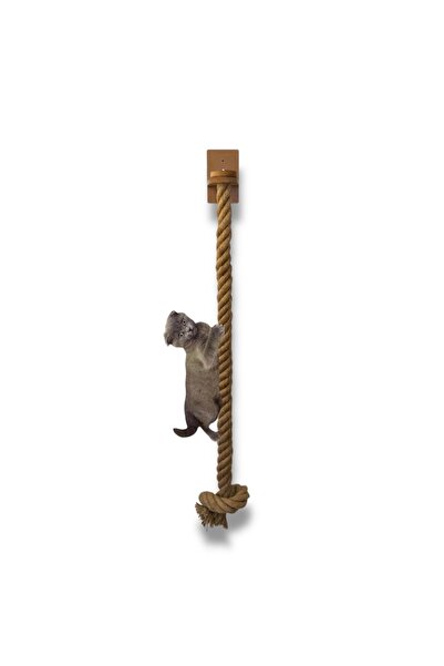shop Duvar Tipi Doğal Jüt Kedi Tırmalama Halatı - 1.8 Metre Kalın Kondisyon İ...