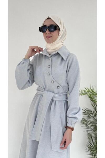 Tebrikler tekstil Women's New Season Hijab Dress Model Q0121