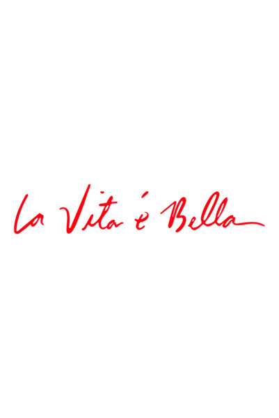 Oracal Sticker auto ''La vita bella'', 20x7 cm, rosu