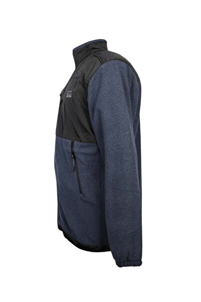 tambattal Plus Size Mock Neck Piece Fleece Sweat