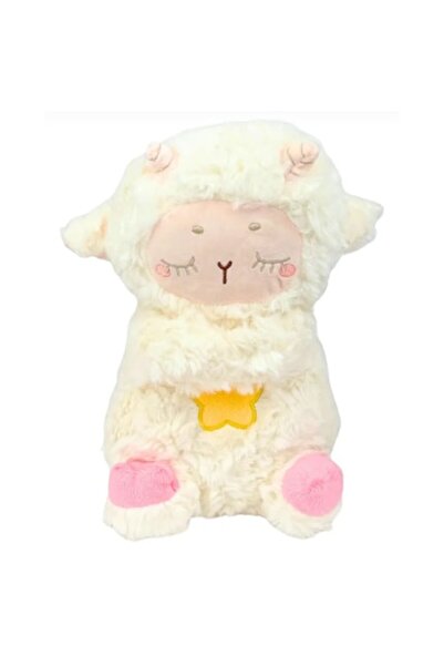 victiny Jucărie interactivă în formă de miel, alb-roz, funcție de silențiozit...