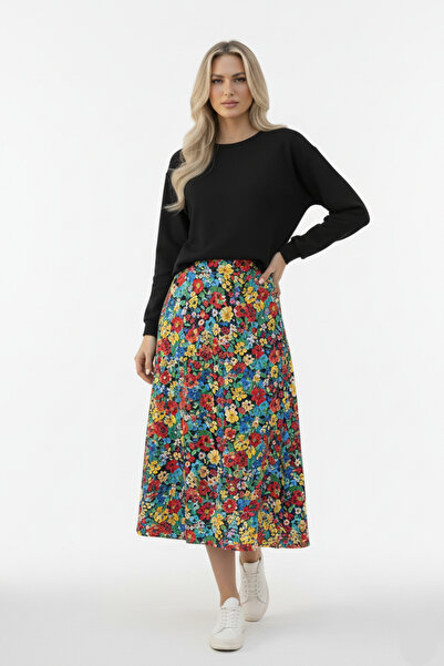 SETRİCA سترة نسائية أساسية فضفاضة كبيرة الحجم من مودال لا تترك آثارًا