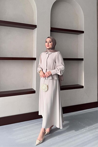 Rimel Moda Lucas Takım Beige