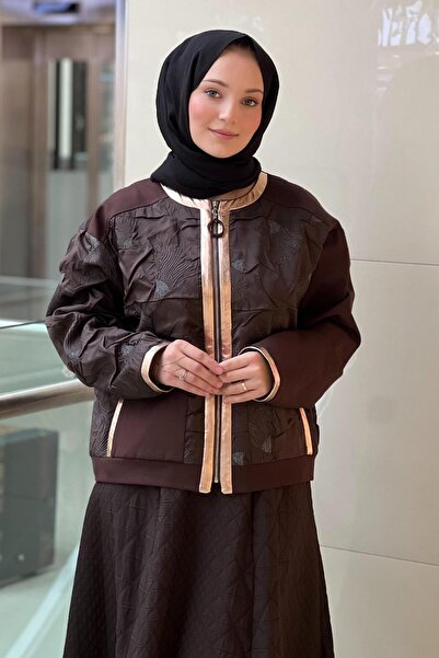 Ceremony Santana Leather Paneled Short Jacket