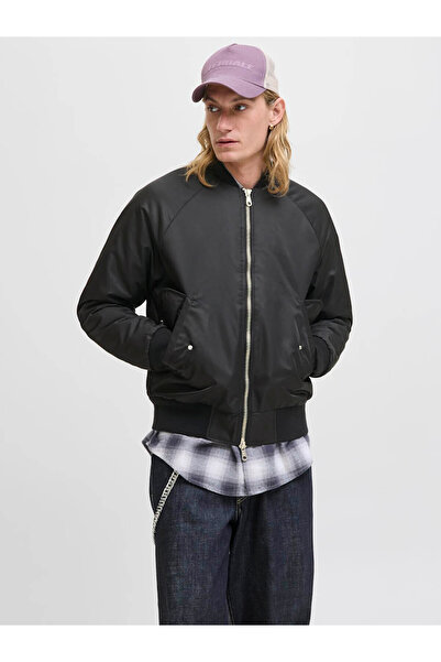 Jack & Jones Jcomotion Bomber Black Men's Jacket 12283301