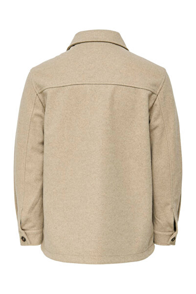 Only & Sons Onskane Shacket Beige Men's Jacket 22034727