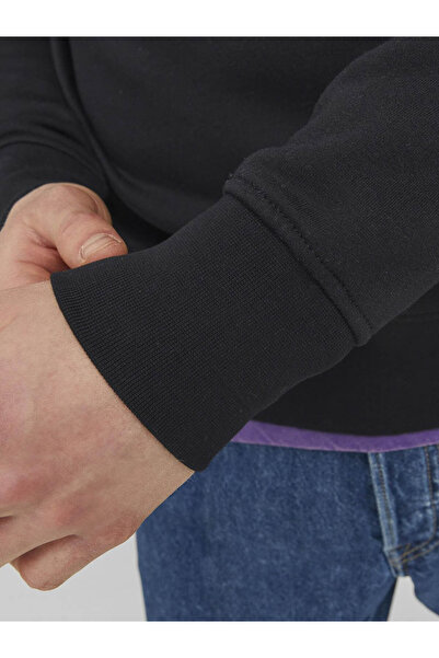 Jack & Jones Μαύρο ανδρικό φούτερ Jorvesterbro 12241777