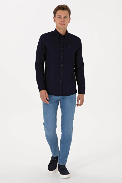 U.S. Polo Assn. Arsal Navy Blue Men's Shirt 2236556