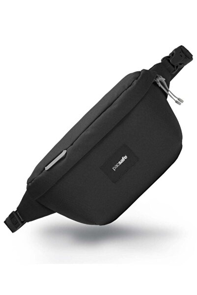 Pacsafe GO Anti-Theft Sling Pack 2.5L - Jet Black Crossbody Bag with RFID Protection