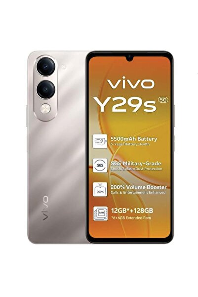 vivo Y29s smartphone (supports Yemen SIM) - Gold