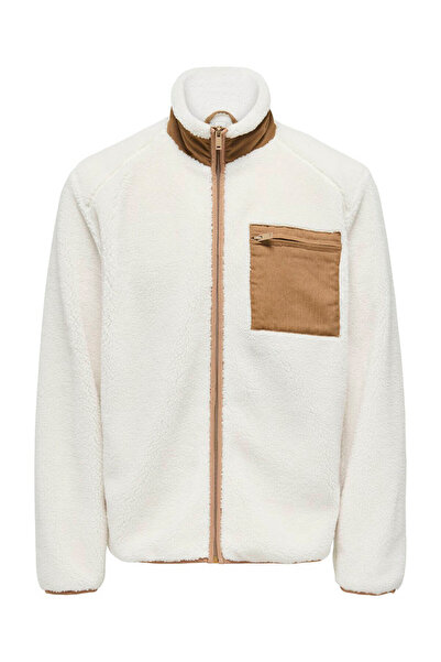 Only & Sons Onsdallas Sherpa Corduroy Beige Men's Jacket 22036656