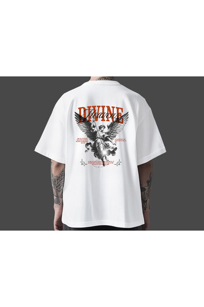 Koi Art Design Θεϊκοί Ουρανοί / Υπερμεγέθες Μπλουζάκι Unisex / 95% Βαμβάκι Κο...