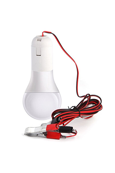 nelerbulurum AKÜ MAŞALI AÇMA KAPAMA TUŞLU 1.8 METRE KABLOLU 12 VOLT 5 WATT 65...